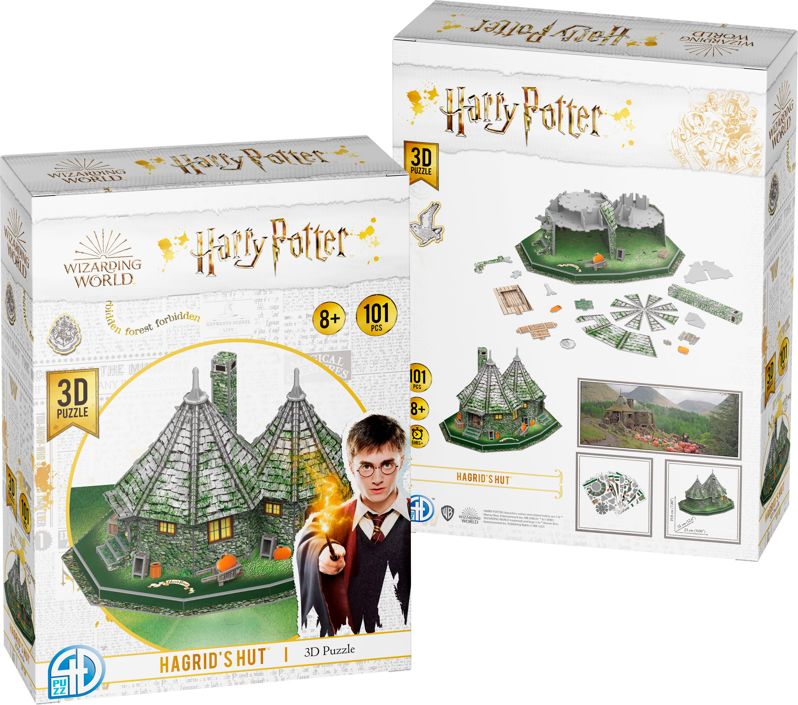 3D Harry Potter Hagrids Hut Movies & TV Jigsaw Puzzle