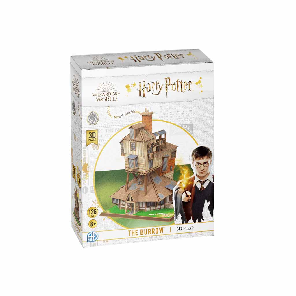 3D Harry Potter The Burrow Medium Movies & TV Jigsaw Puzzle