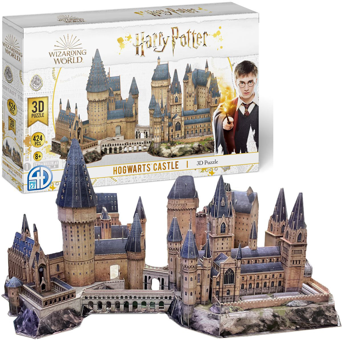 428 Pieces 4D Cityscape Harry Potter Hogwarts Castle 3D Puzzle 