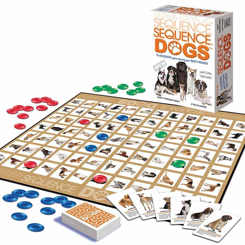 Sequence - Dog Game, Jax Ltd., Inc. | Puzzle Warehouse