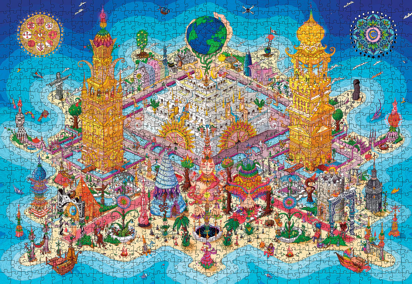 Land of Rutopia by Ruben Topia Fantasy Jigsaw Puzzle