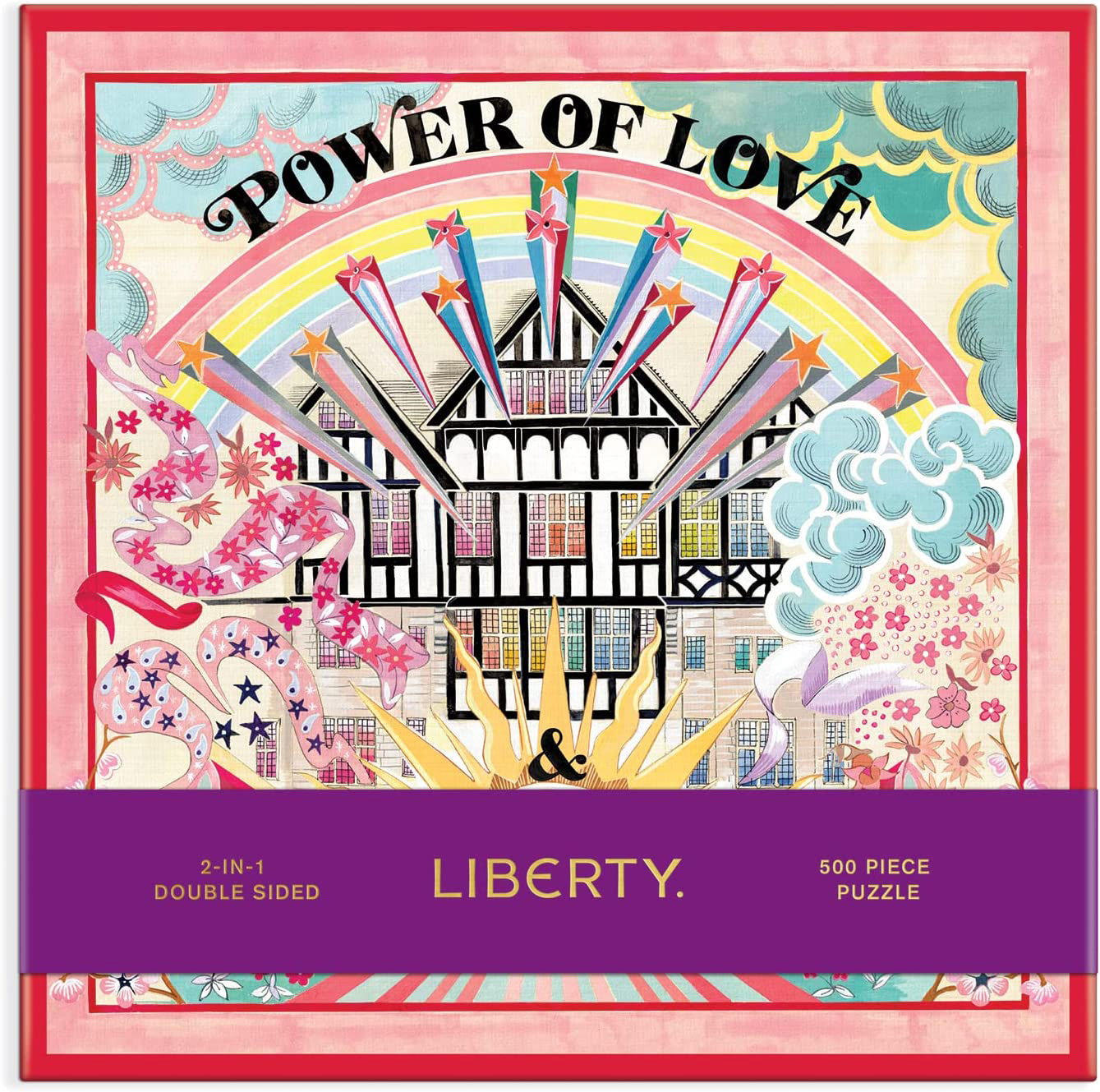 Liberty - Power of Love Double Sided Puzzle Valentine's Day Jigsaw Puzzle