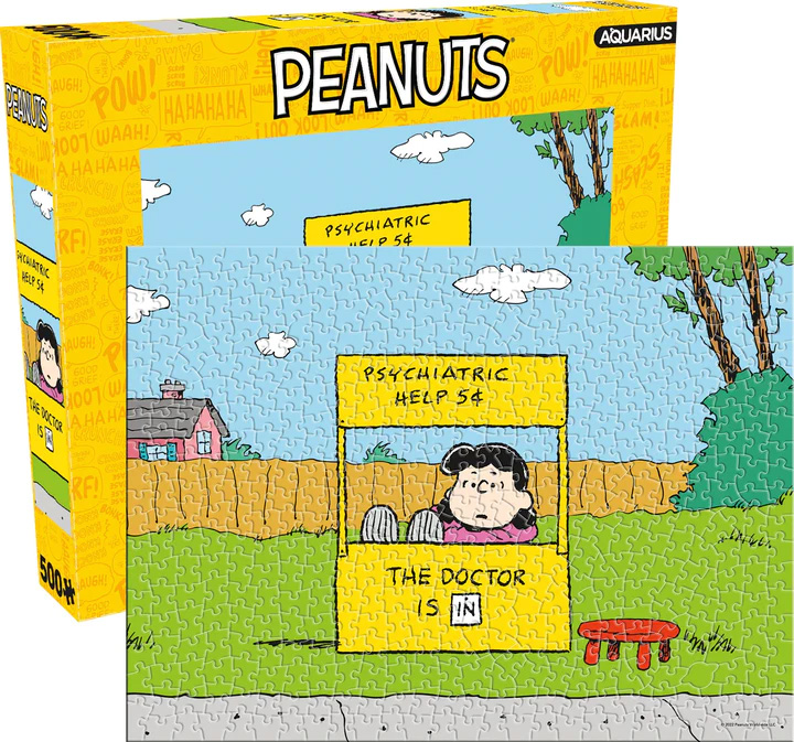 Peanuts Lucy Doctor is In Peanuts Jigsaw Puzzle
