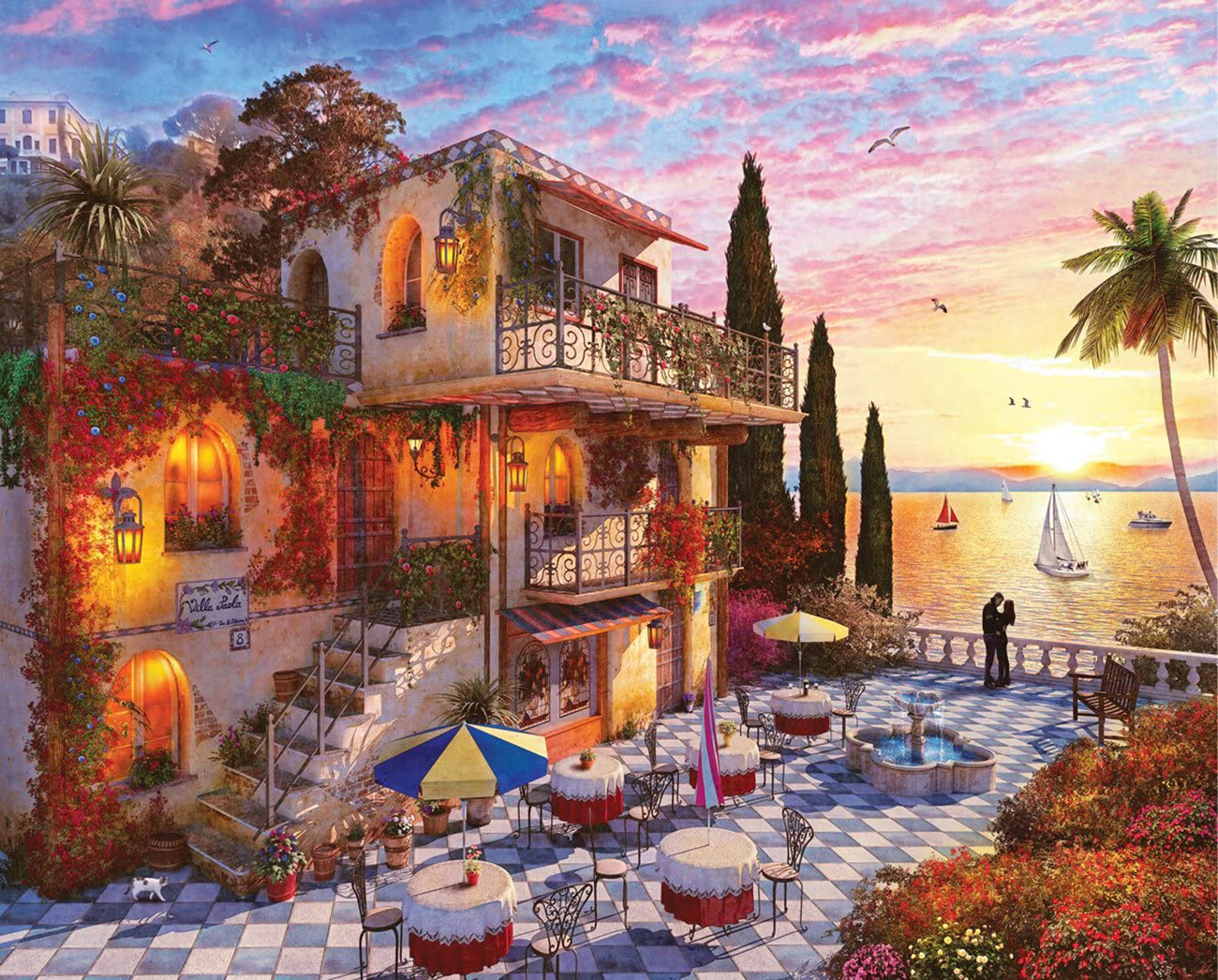 Jigsaw Puzzles for Adults 1000 Jigsaw Puzzle 1000 Pieces Romantic Resort 