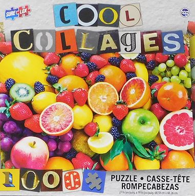 Mixed Fruits Nostalgic & Retro Jigsaw Puzzle