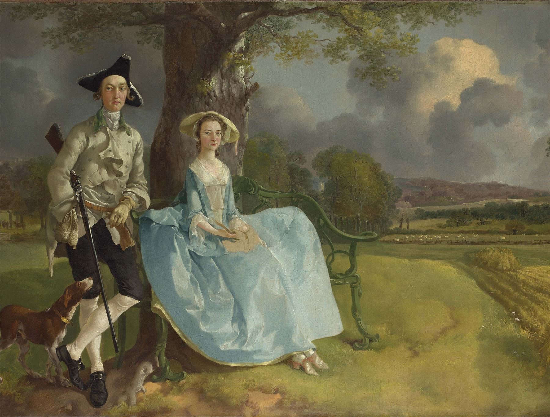 Mr and Mrs Andrews - National Gallery Fine Art Jigsaw Puzzle