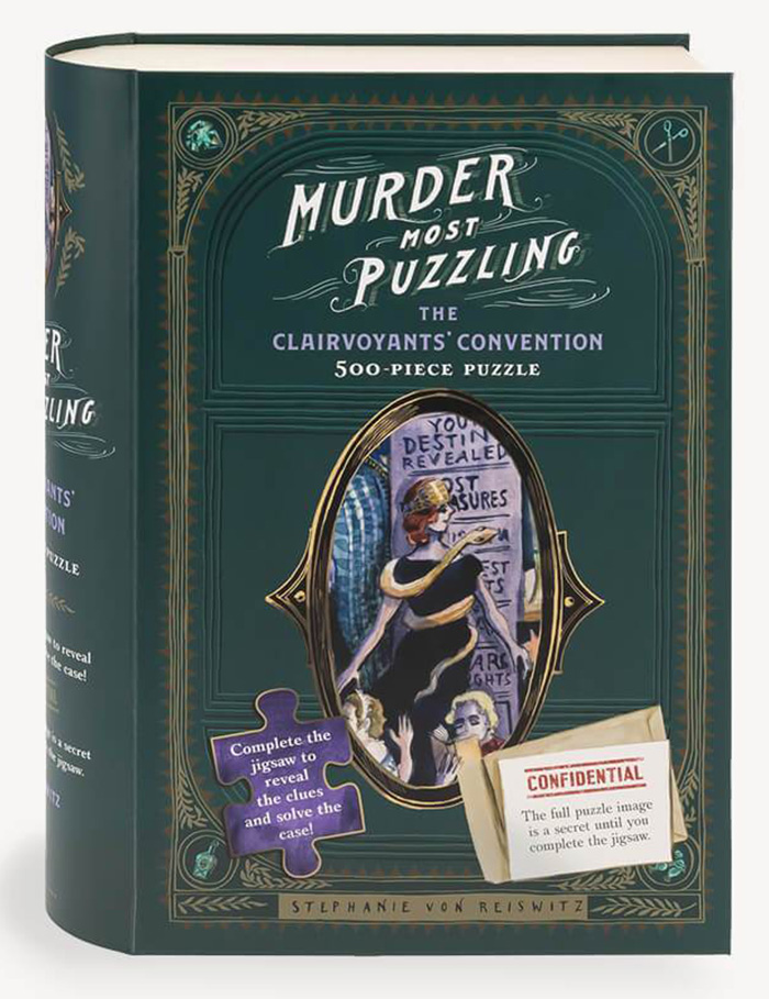 Murder Most Puzzling The Clairvoyants' Convention Fantasy Jigsaw Puzzle