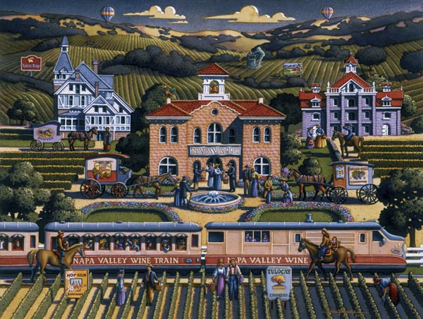 Napa Valley Americana Jigsaw Puzzle