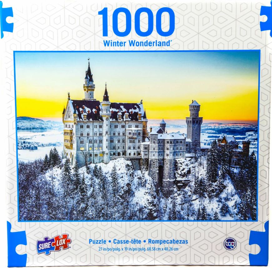Neuschwanstein Winter Castle Castle Jigsaw Puzzle