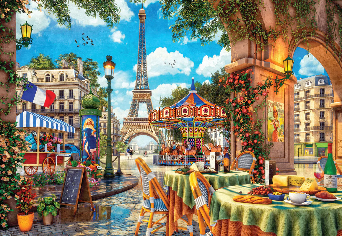 Paris Day Out Paris & France Jigsaw Puzzle