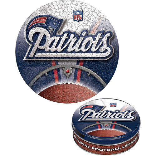 New England Patriots 500 Piece Helmet Shaped Puzzle