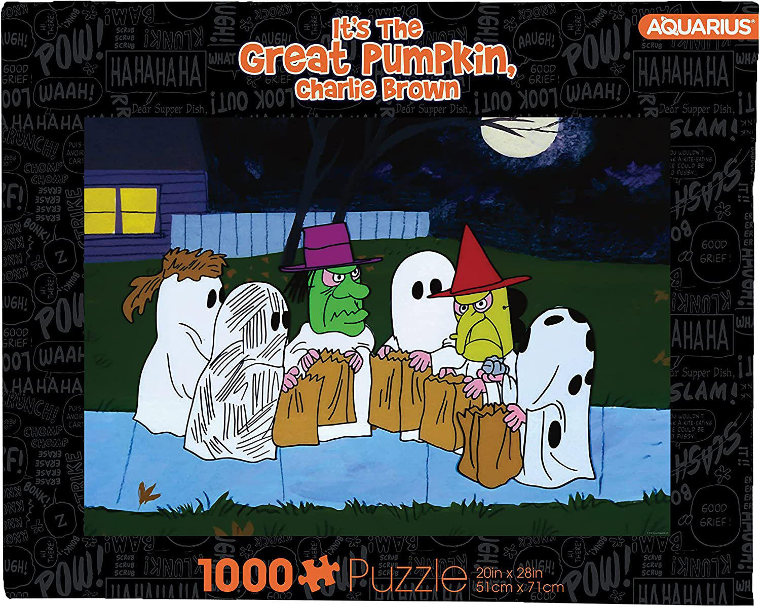Peanuts Trick or Treat Halloween Jigsaw Puzzle