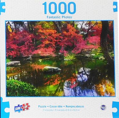 Pond Reflections Fall Jigsaw Puzzle