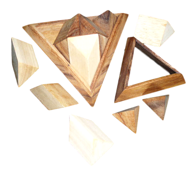 Pyramid Puzzle -14 Pieces