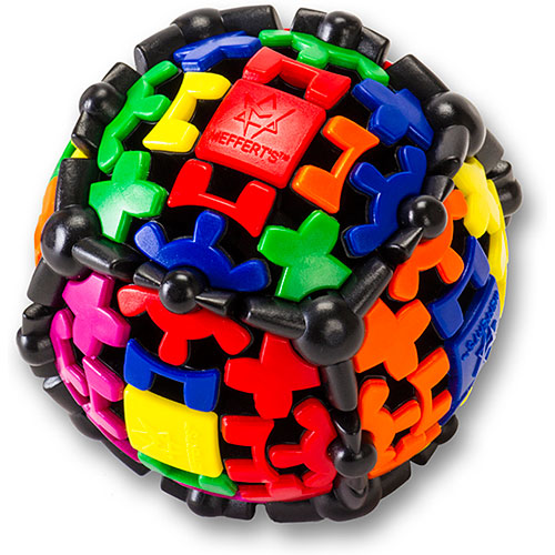 NIB Meffert's Gear Ball Brainteasers Puzzle by Recent Toys Age 9 Project Genius 
