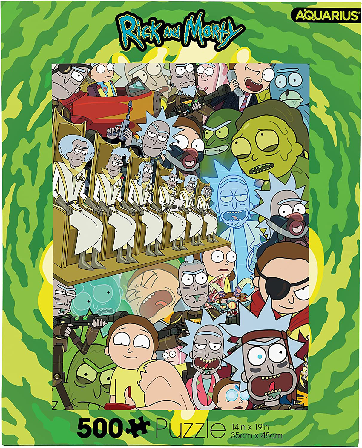 Rick & Morty Movies & TV Jigsaw Puzzle