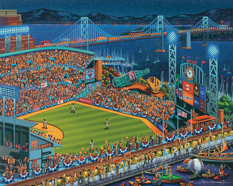 MasterPieces San Francisco Giants Game Day 1000Piece