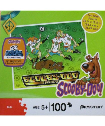 Scooby-Doo Gang Playing Soccer - 100pc, 100 Pieces, Pressman | Puzzle ...