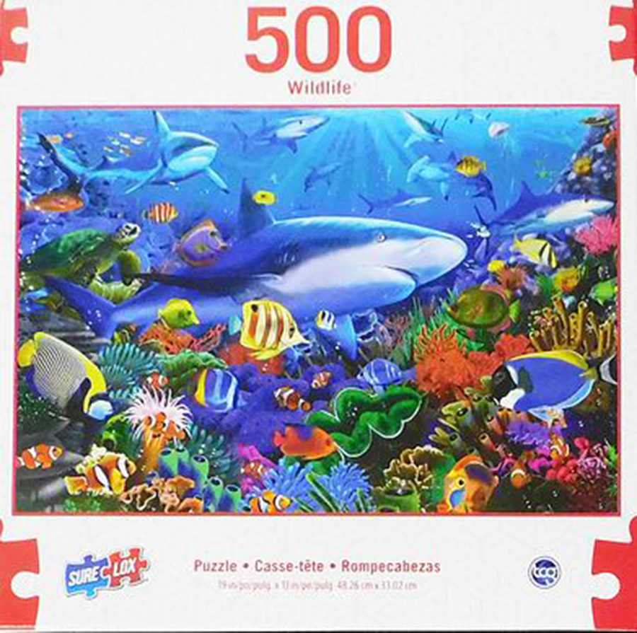 Shark Reef Sea Life Jigsaw Puzzle