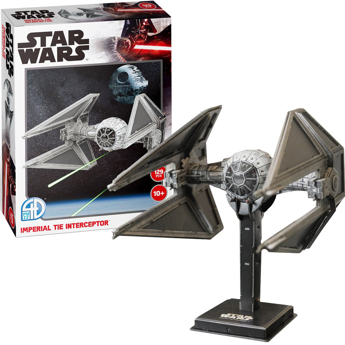3D Star Wars Imperial Tie Interceptor Fighter Space Jigsaw Puzzle