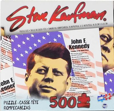 John F. Kennedy Famous People Jigsaw Puzzle