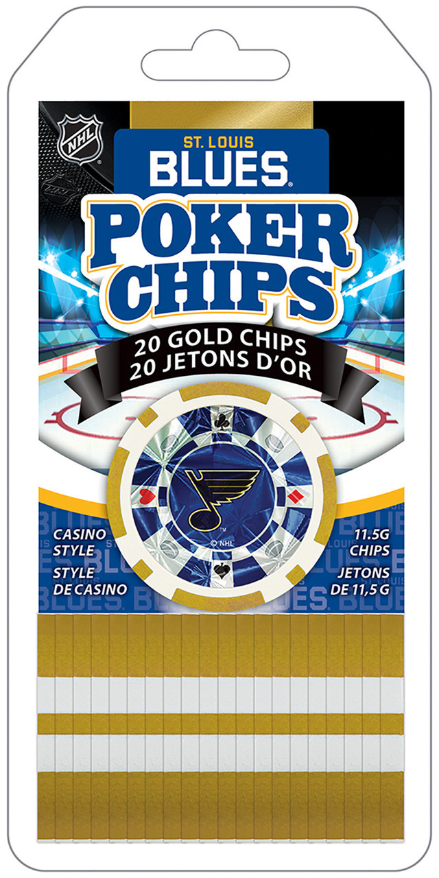 St. Louis Blues Poker Chips (20pc)