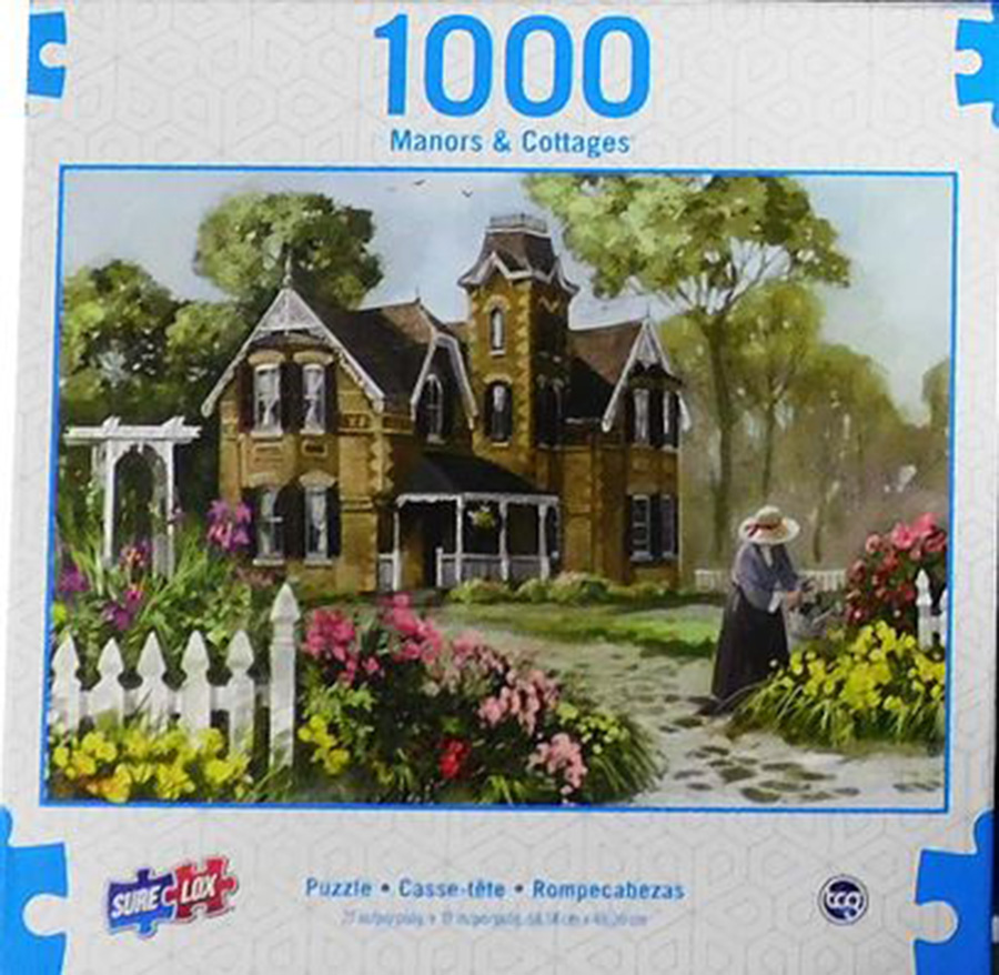 Summer Garden Nostalgic & Retro Jigsaw Puzzle