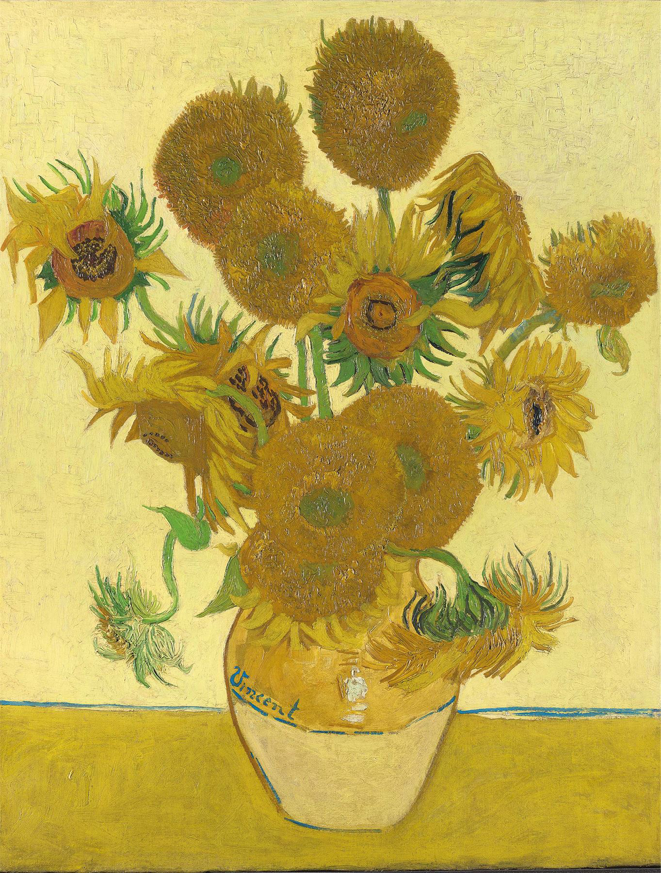 Sunflowers - National Gallery Fine Art Jigsaw Puzzle