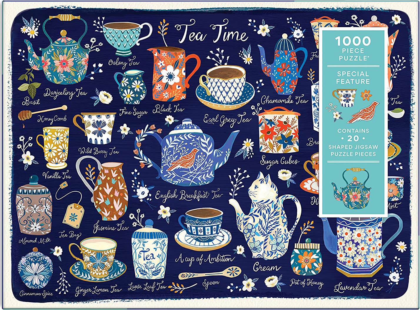 Tea Time Food and Drink Jigsaw Puzzle