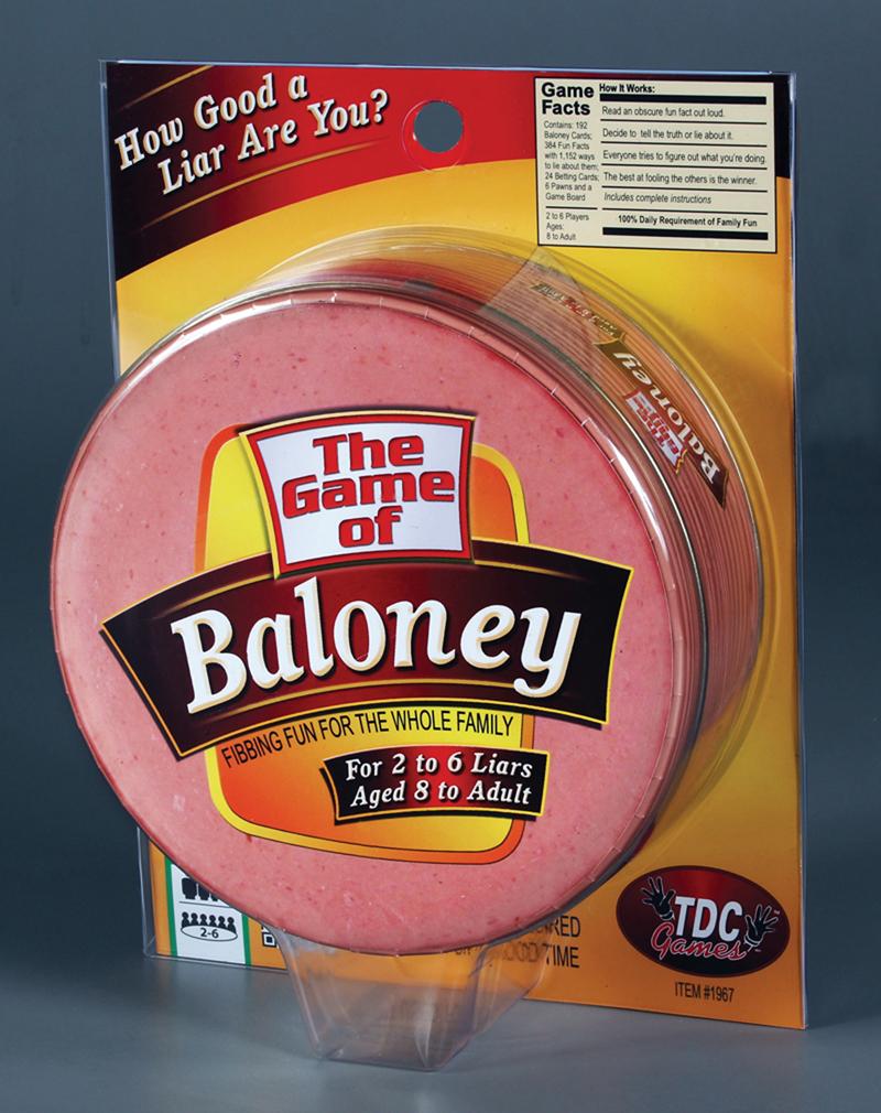 Game of Baloney Fibbing Fun for The Whole Family TDC Games 2 to 6 Liars Ages 8 for sale online 