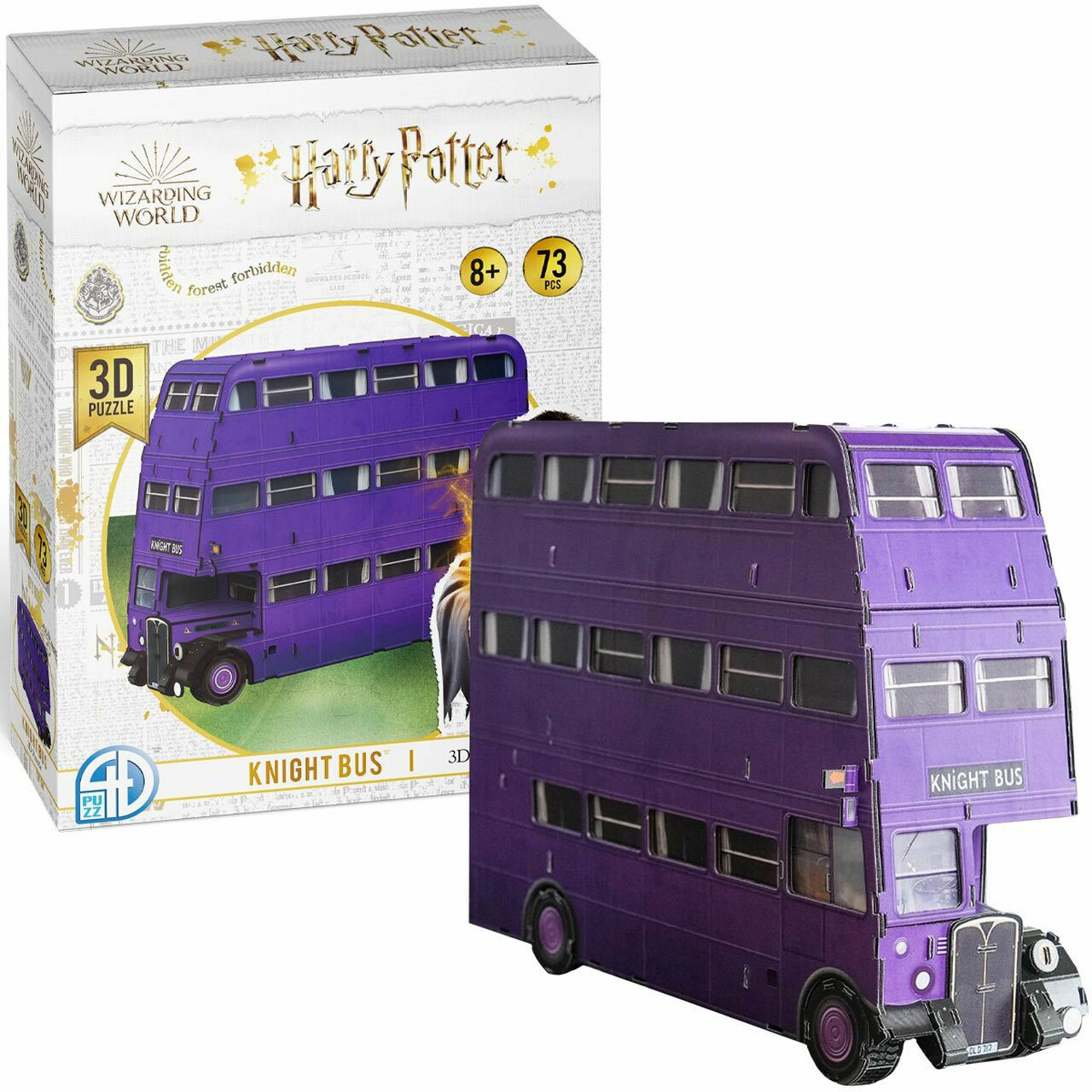 3D Harry Potter The Knight Bus - Scratch and Dent Vehicles Jigsaw Puzzle