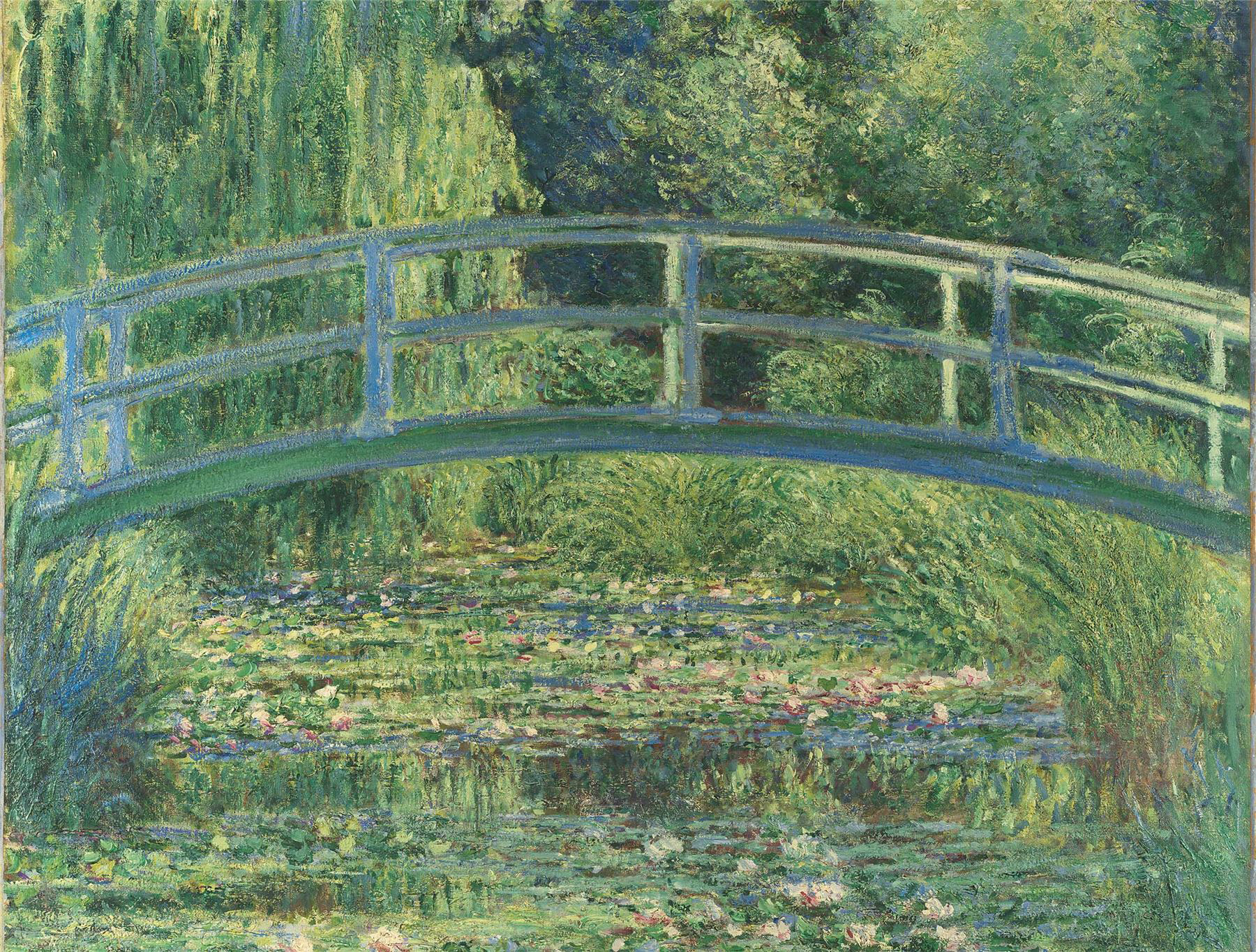 The Water-Lily Pond - National Gallery Fine Art Jigsaw Puzzle