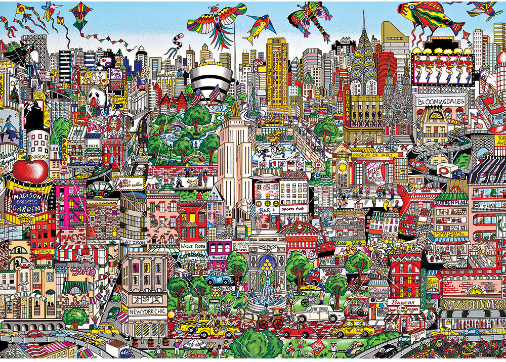The Wind Beneath Our Wings - NYC Nostalgic & Retro Jigsaw Puzzle
