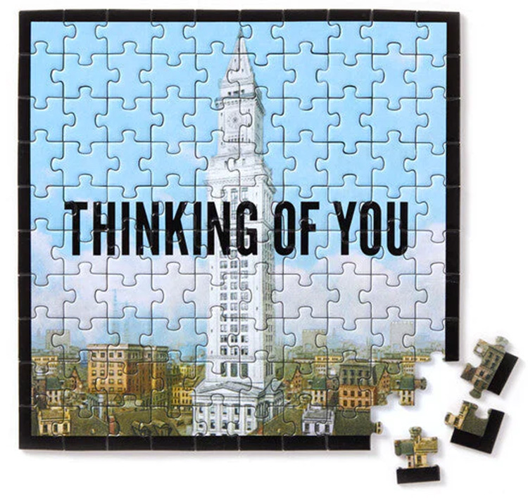 Thinking Of You Mini Shaped Puzzle