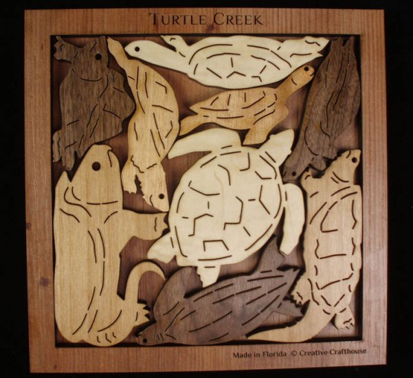 Turtle Creek Puzzle, 9 Pieces, Creative Crafthouse | Puzzle Warehouse