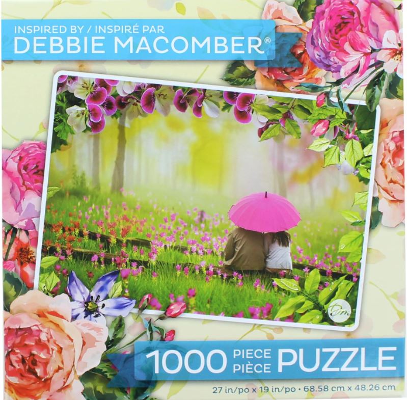 Under the Umbrella Flower & Garden Jigsaw Puzzle
