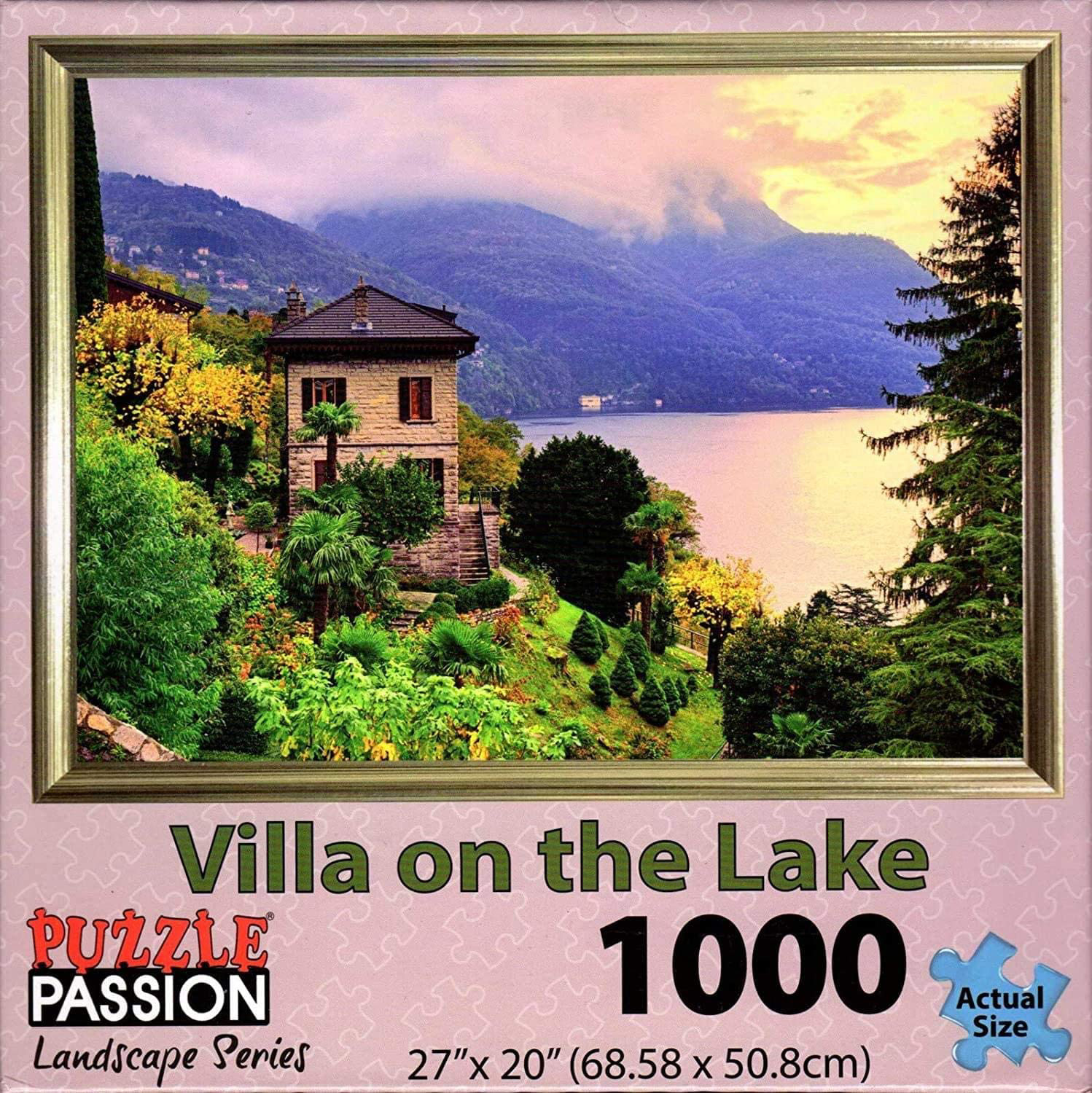 Villa on the Lake Travel Jigsaw Puzzle