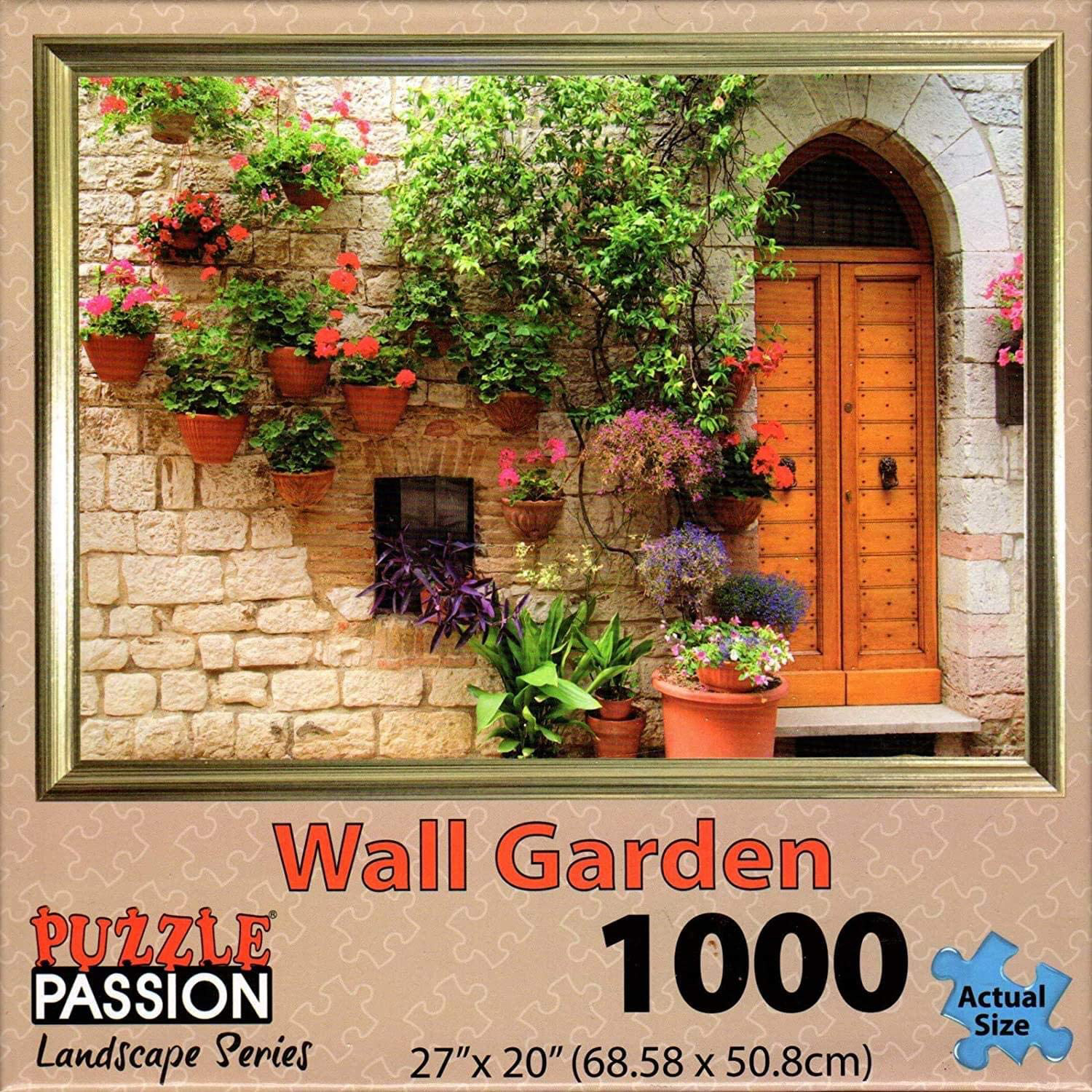 Wall Garden Flower & Garden Jigsaw Puzzle