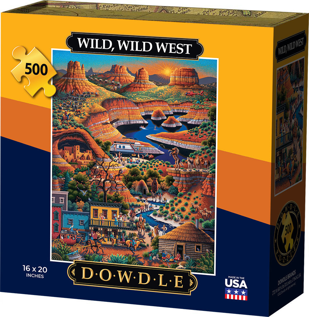 Wild Wild West Countryside Jigsaw Puzzle