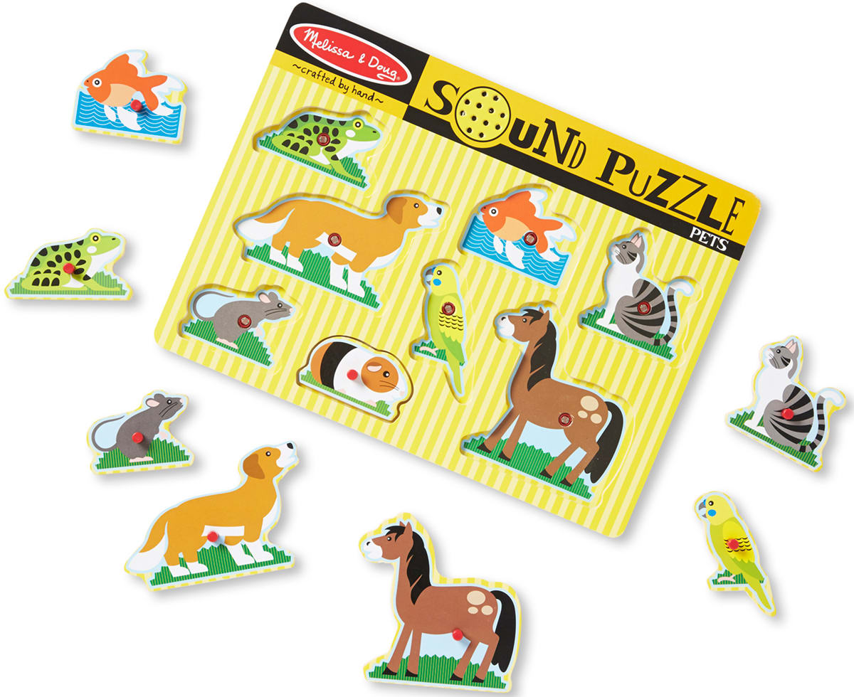 Pets Sound Puzzle Animals
