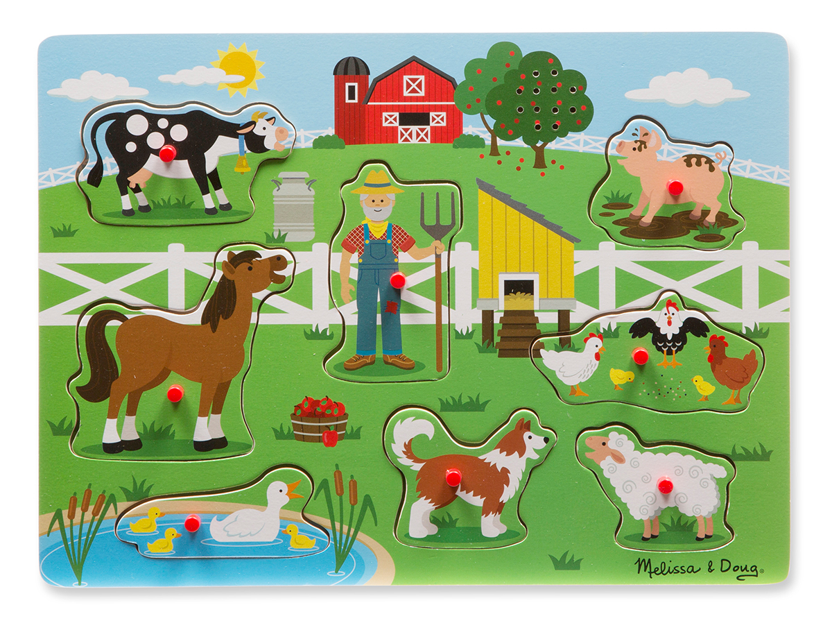Happy Farm Farm Animal Jigsaw Puzzle By Jacarou Puzzles