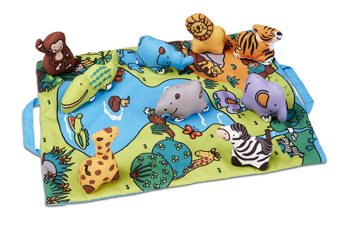 African Plains Big Cats Children's Puzzles By Cobble Hill
