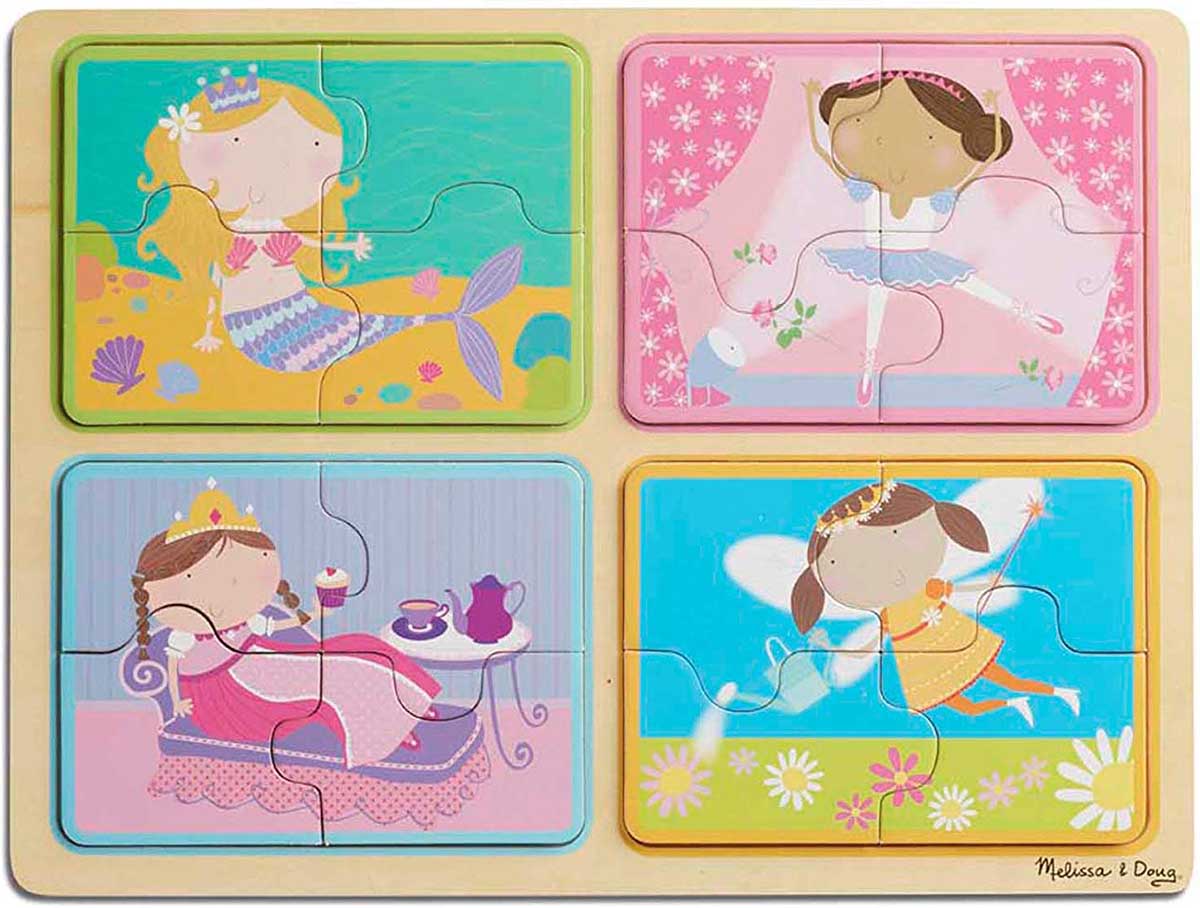 Disney Princess Wooden Cube Puzzle Disney Princess Block Puzzle By Melissa and Doug