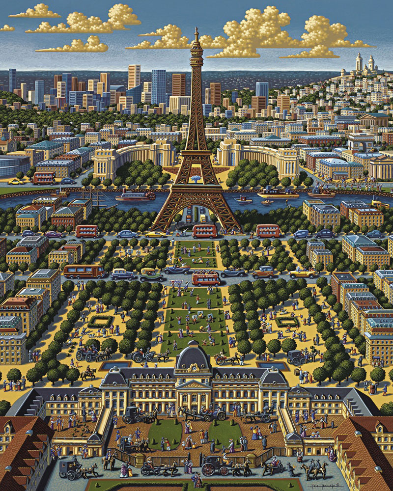 Paris Landmarks & Monuments Jigsaw Puzzle