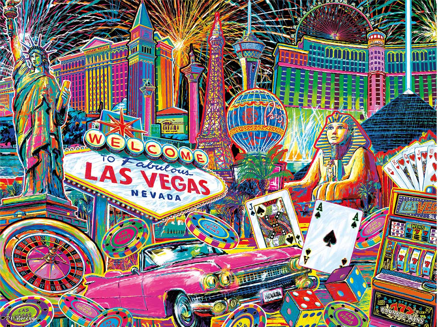 Las Vegas Travel Jigsaw Puzzle