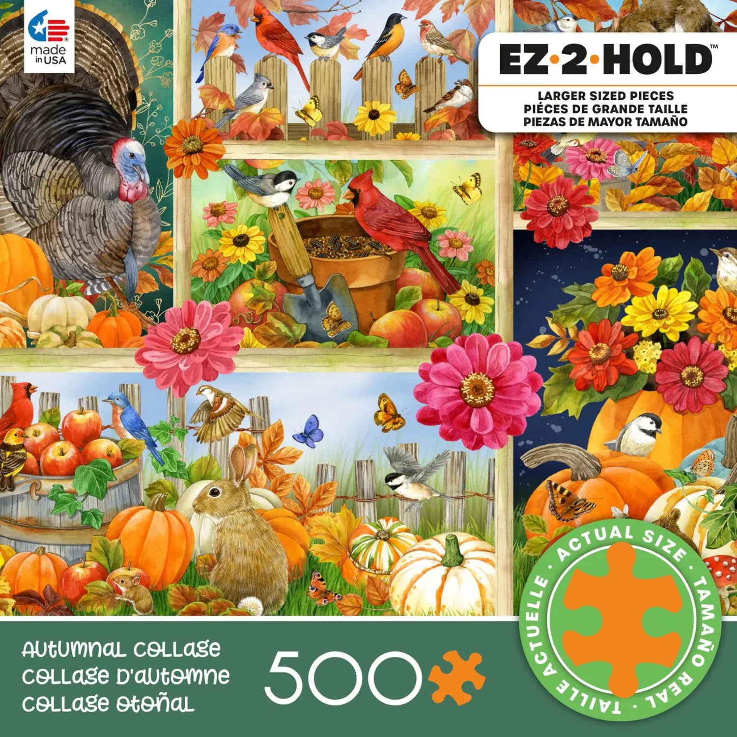 Autumnal Collage Flower & Garden