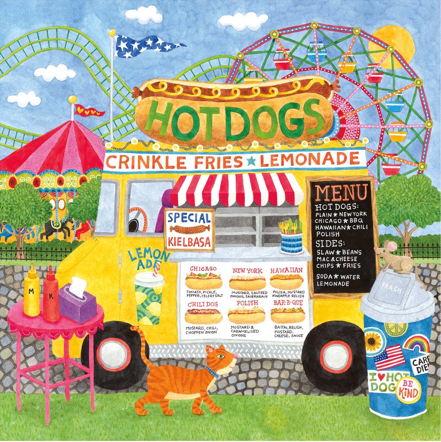 Hot Dog Truck II Food and Drink Jigsaw Puzzle