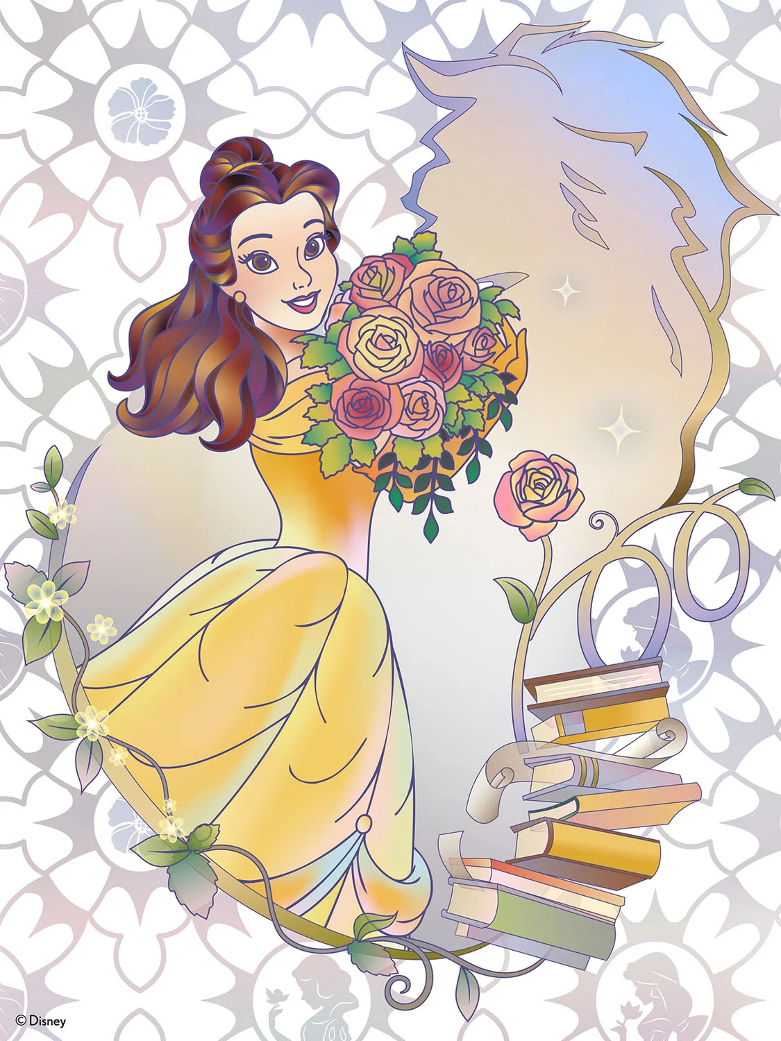 Platinum Princess Belle Disney Princess