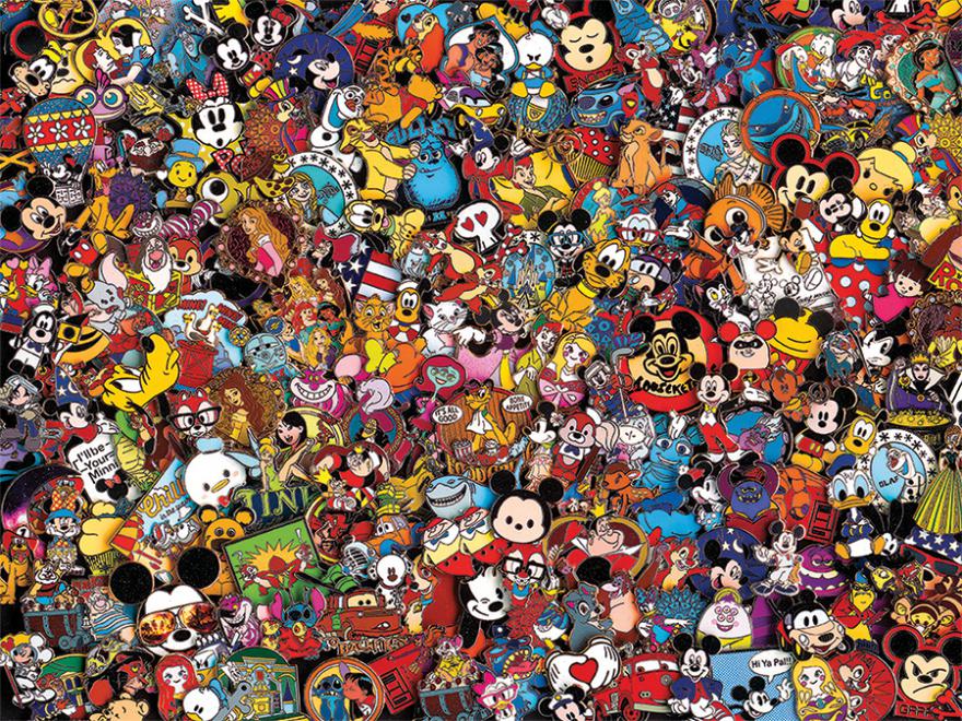 Pins (Disney) - Scratch and Dent Disney Jigsaw Puzzle
