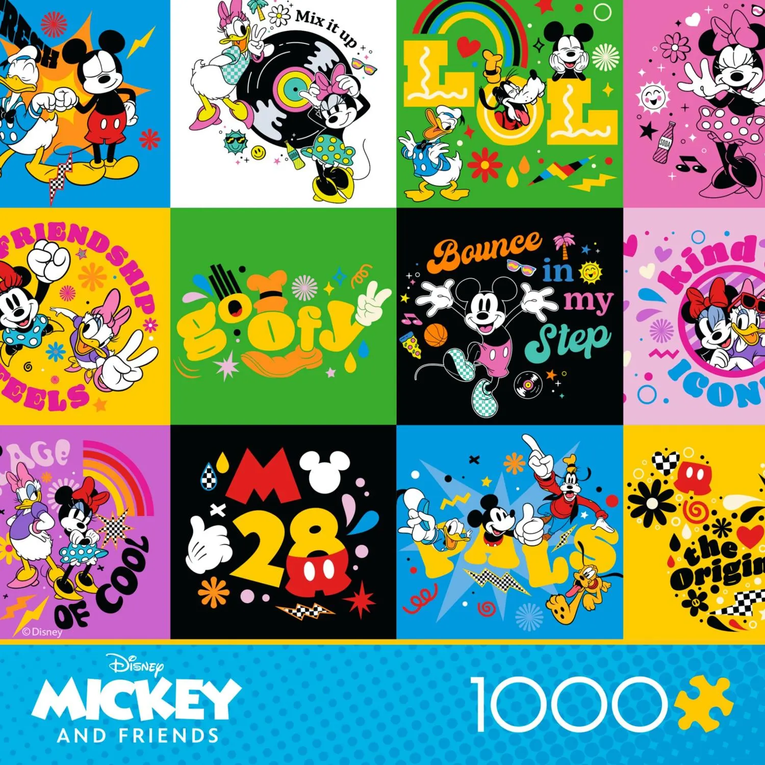 Mickey's Positive Pop Collage Disney